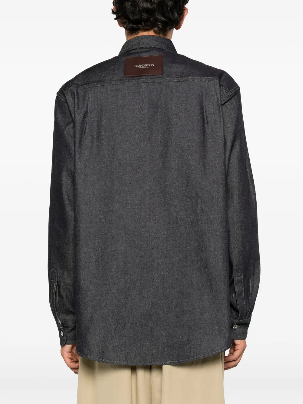 JW Anderson Denim shirtjack Blauw