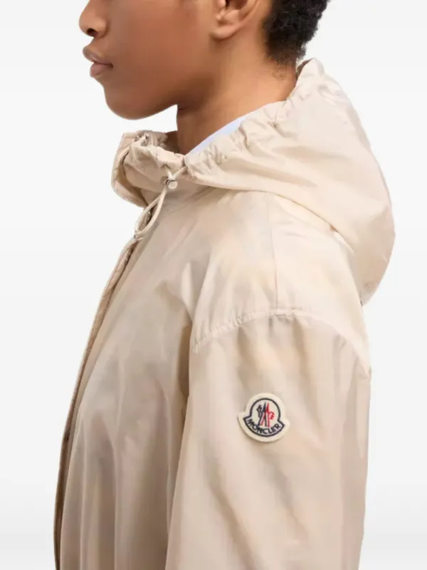 Moncler Weteau フーデッドコート | ニュートラル | FARFETCH JP