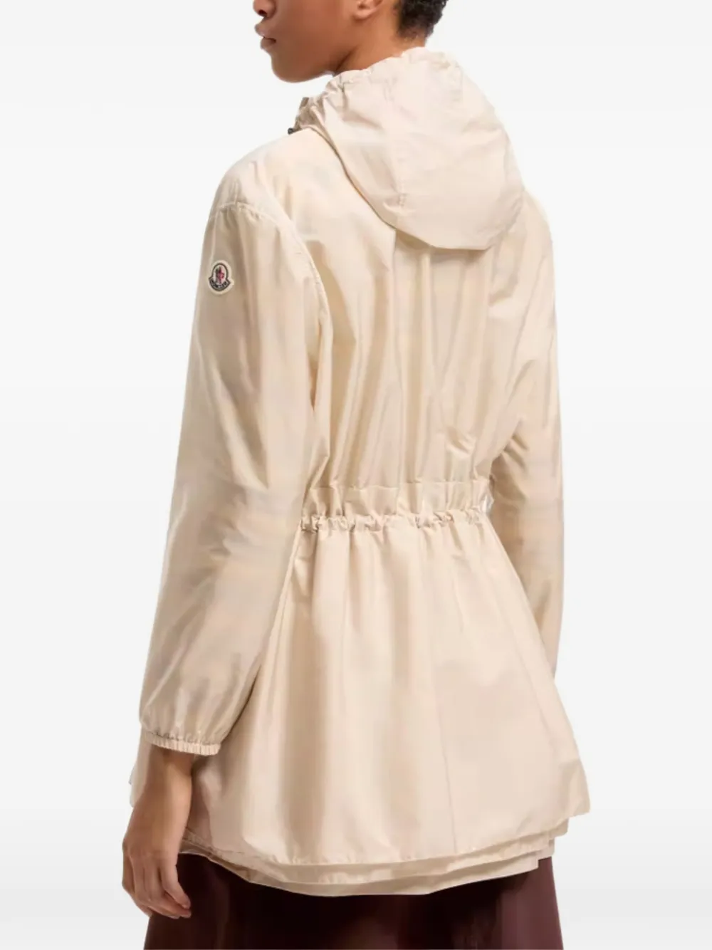 Moncler Weteau ラッフルトリム ジャケット | ニュートラル | FARFETCH JP