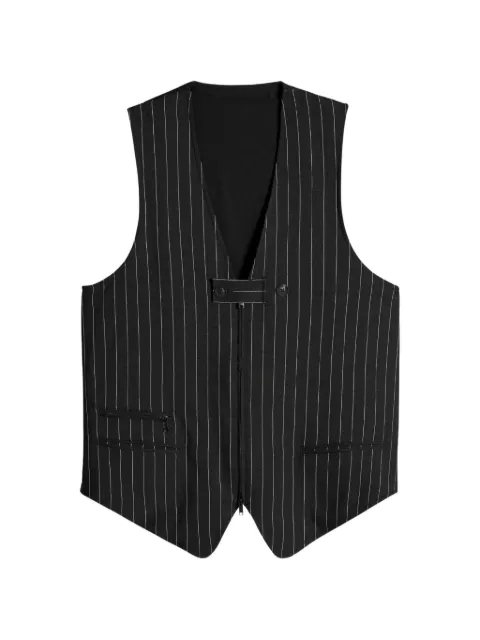 Y-3 pinstripe waistcoat