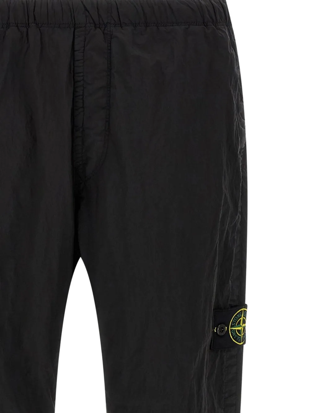 Stone Island Broek met rits Zwart