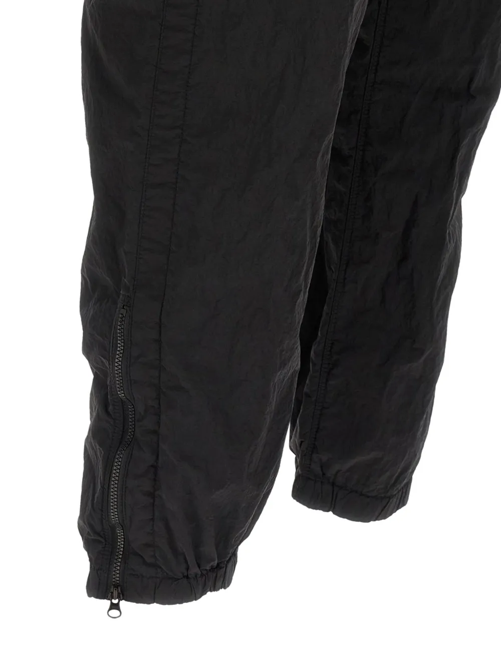 Stone Island Broek met rits Zwart