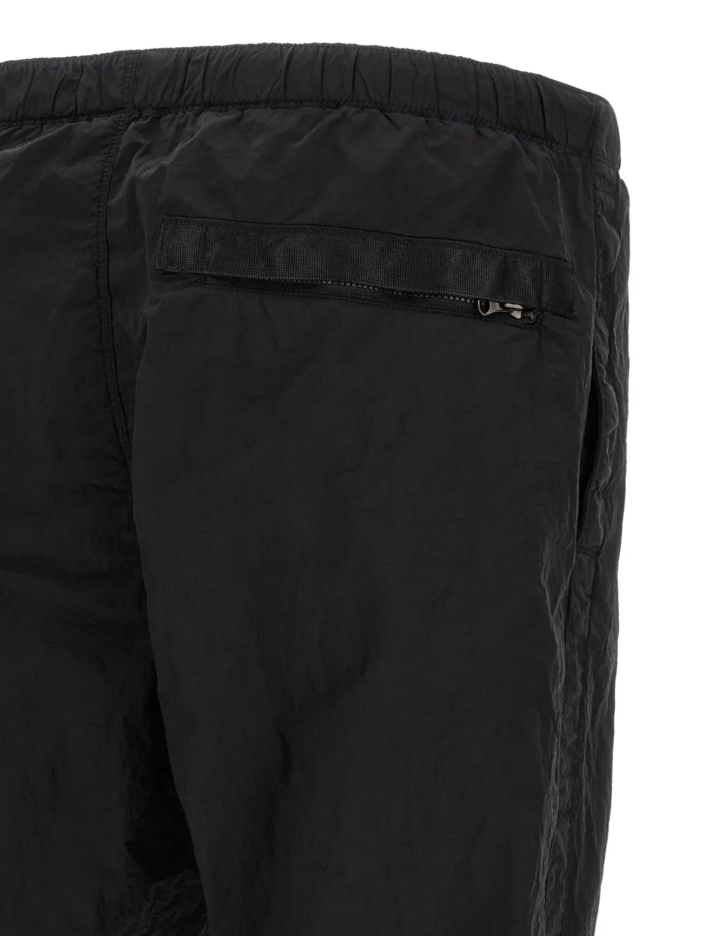 Stone Island Broek met rits Zwart