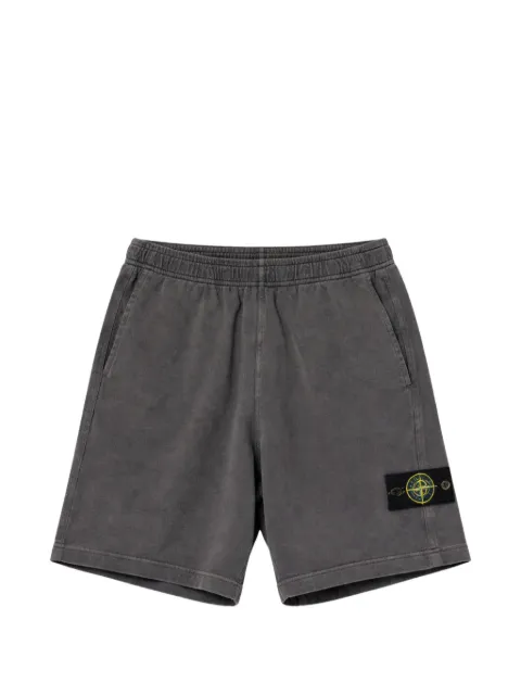 Stone Island logo patch shorts