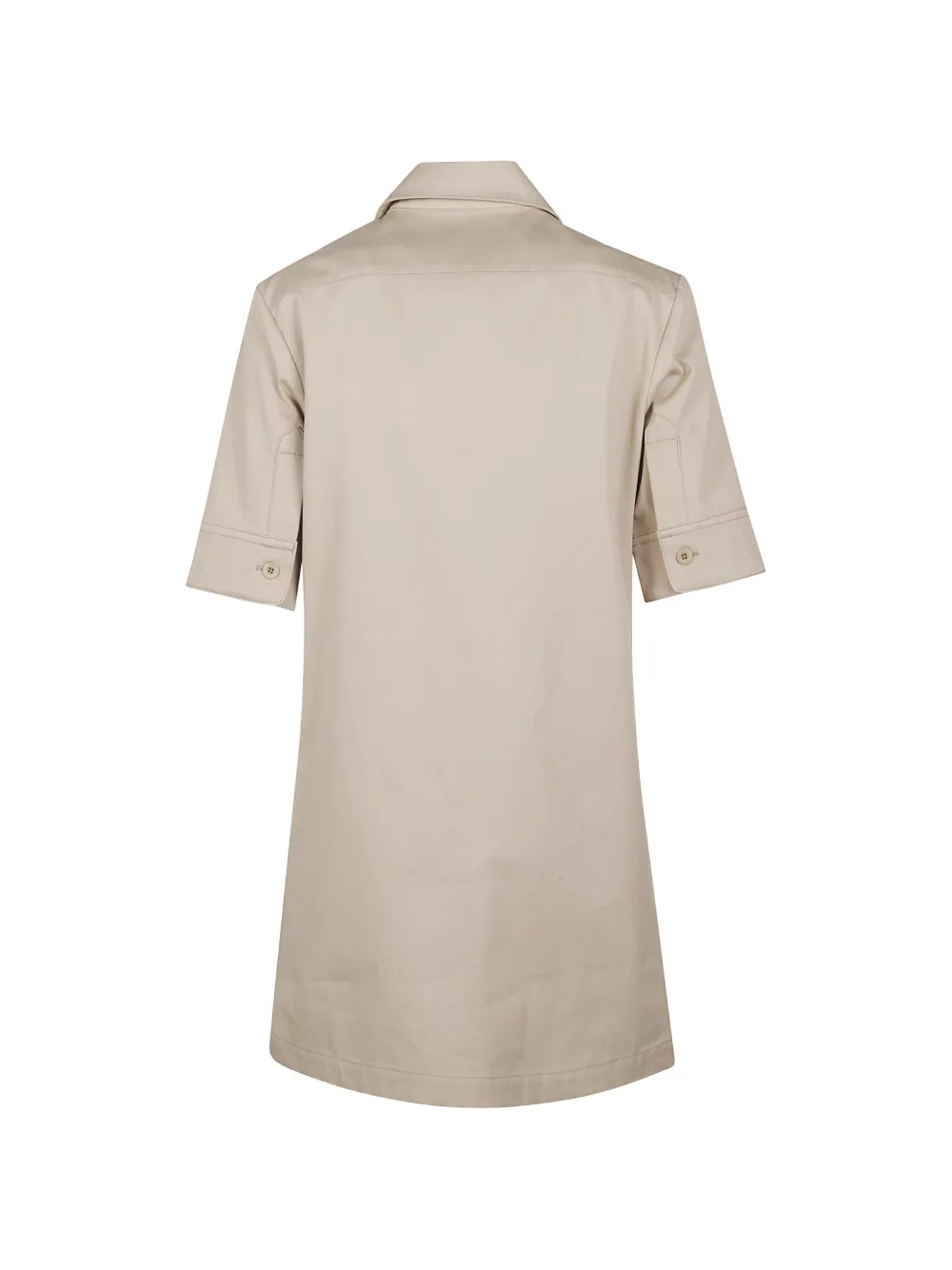  A.p.c. Short-sleeved Shirt Dress - Neutrals 