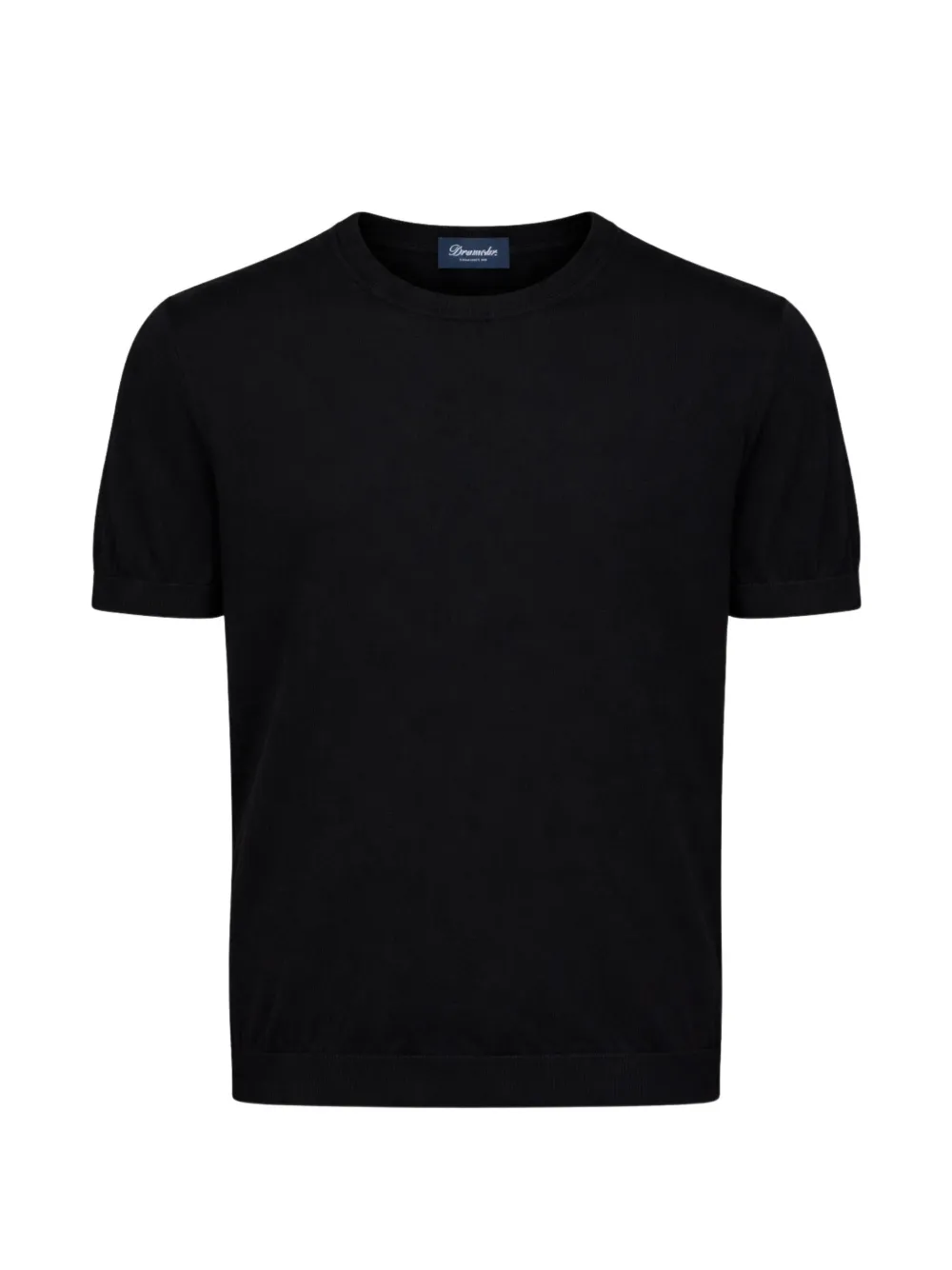 Drumohr T-shirt a maniche corte - Nero