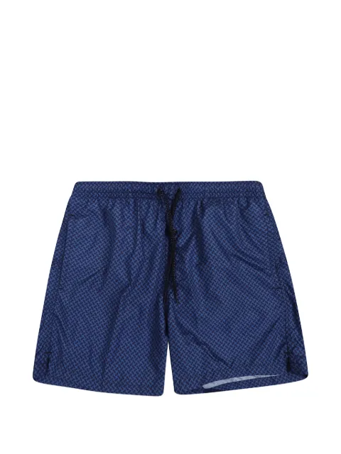 Drumohr geometric-print swim shorts