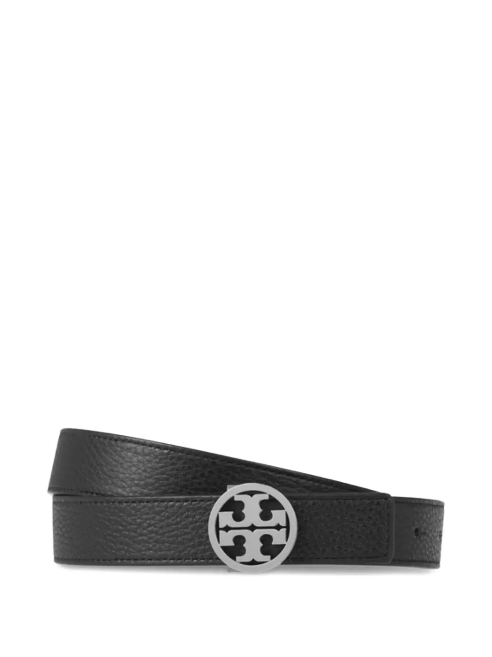 Tory Burch Cintura in pelle con fibbia - Nero