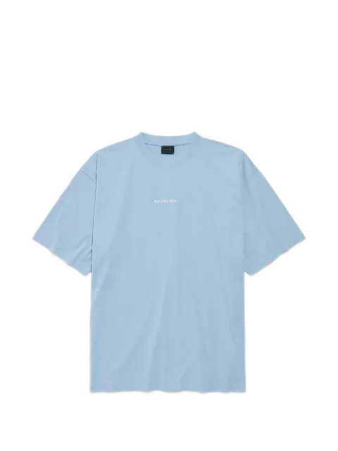 Balenciaga playera con logo bordado