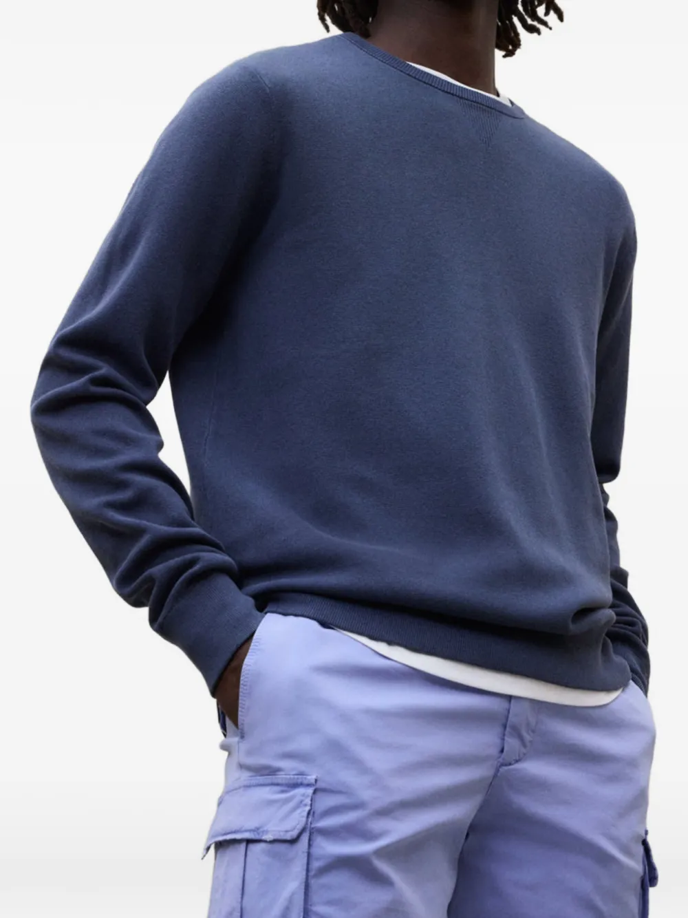 Ecoalf crewneck sweater - Blu