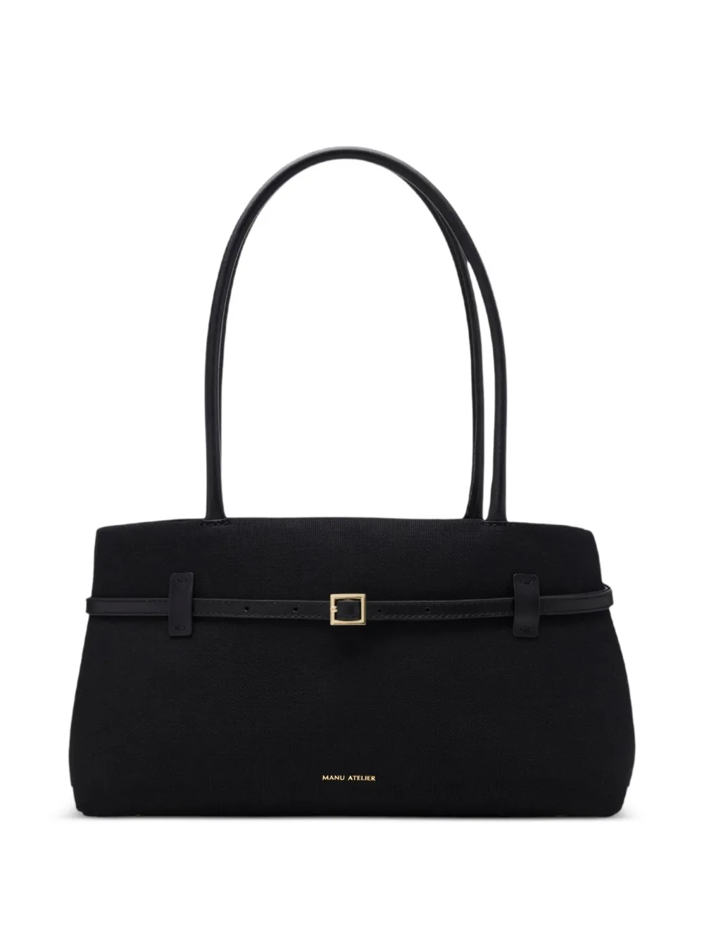 Manu Atelier Le Cambon buckle-detail shoulder bag - Nero