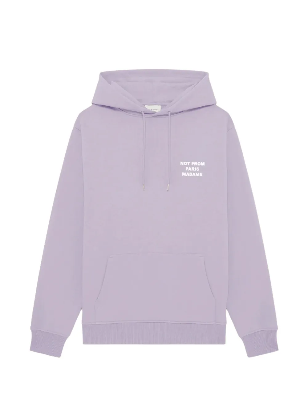 Drôle De Monsieur slogan hoodie - Purple