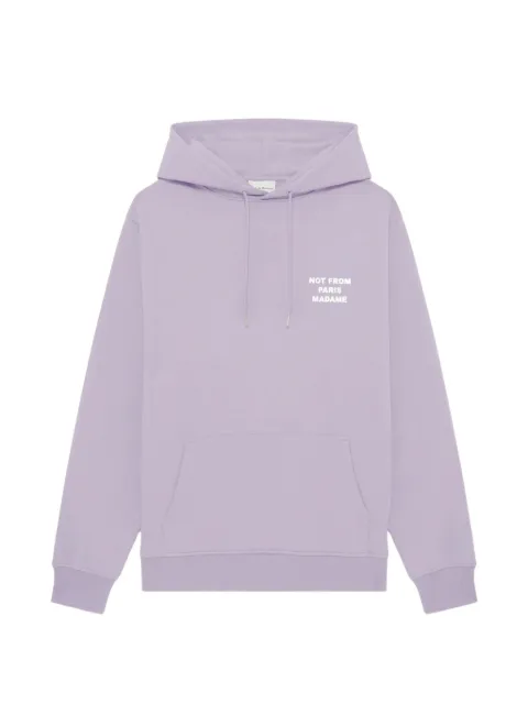 Drôle De Monsieur slogan hoodie
