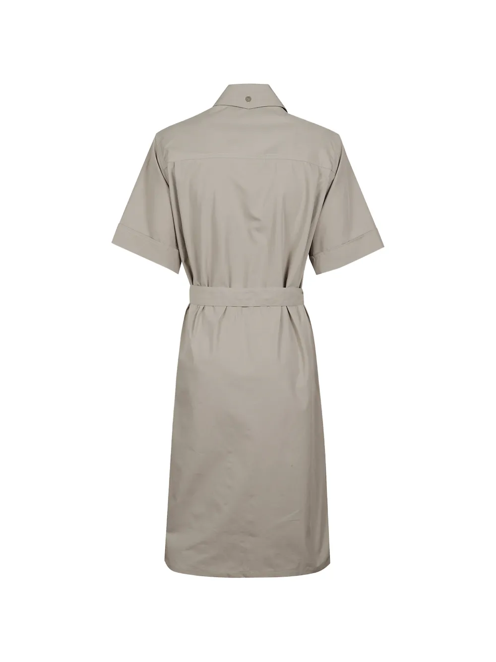  A.p.c. Evy's Buttoned Belted Midi Dress - Neutrals 