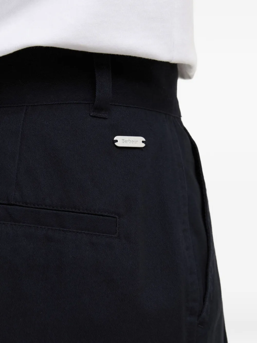 Barbour Fern shorts met plooien Blauw