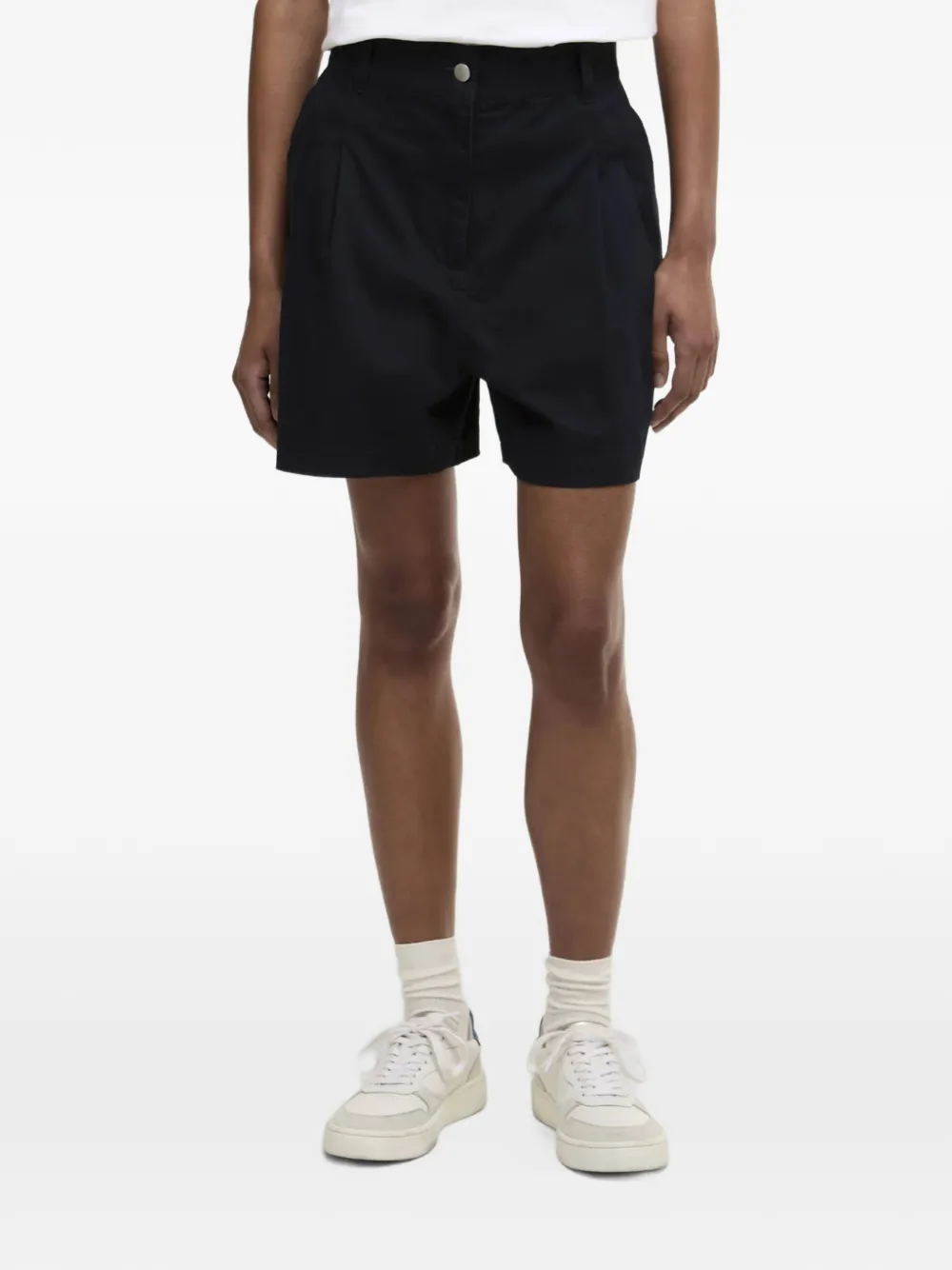  Barbour Fern Pleated Shorts - Blue 