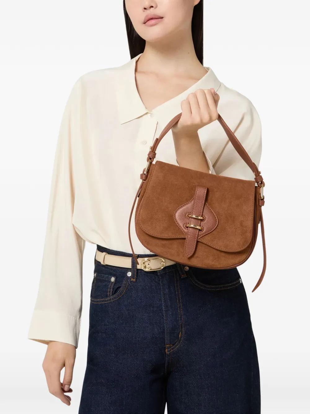 Coccinelle Mavery shoulder bag - Bruin