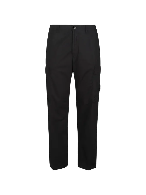 Stone Island コンパスバッジ カーゴパンツ | ブラック | FARFETCH JP