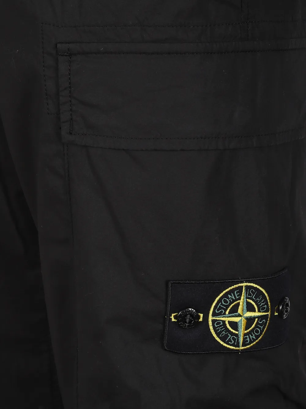 Stone Island Broek met meerdere zakken Zwart