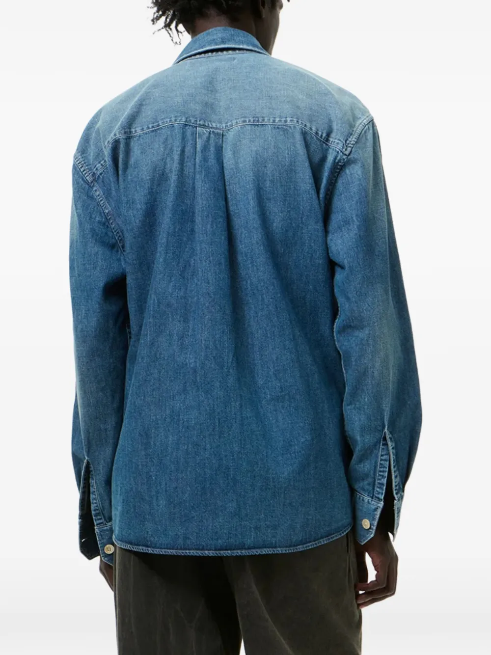  Our Legacy Above Pocket Button Shirt - Blue 