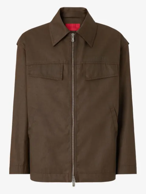 Ferrari zip-up shirt jacket 