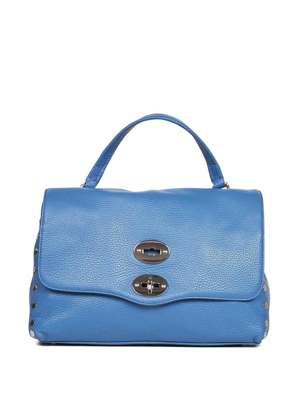 Zanellato small Postina leather tote bag - Blu