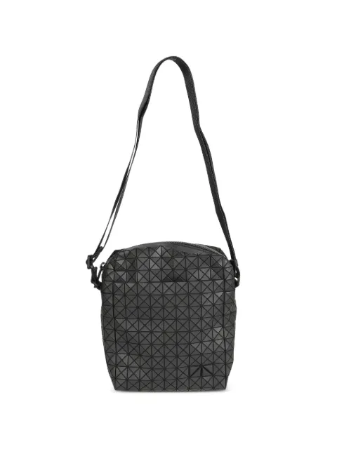 Bao Bao Issey Miyake Voyager geometric-pattern cotton crossbody bag