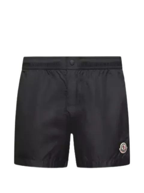 Moncler logo-patch swim shorts