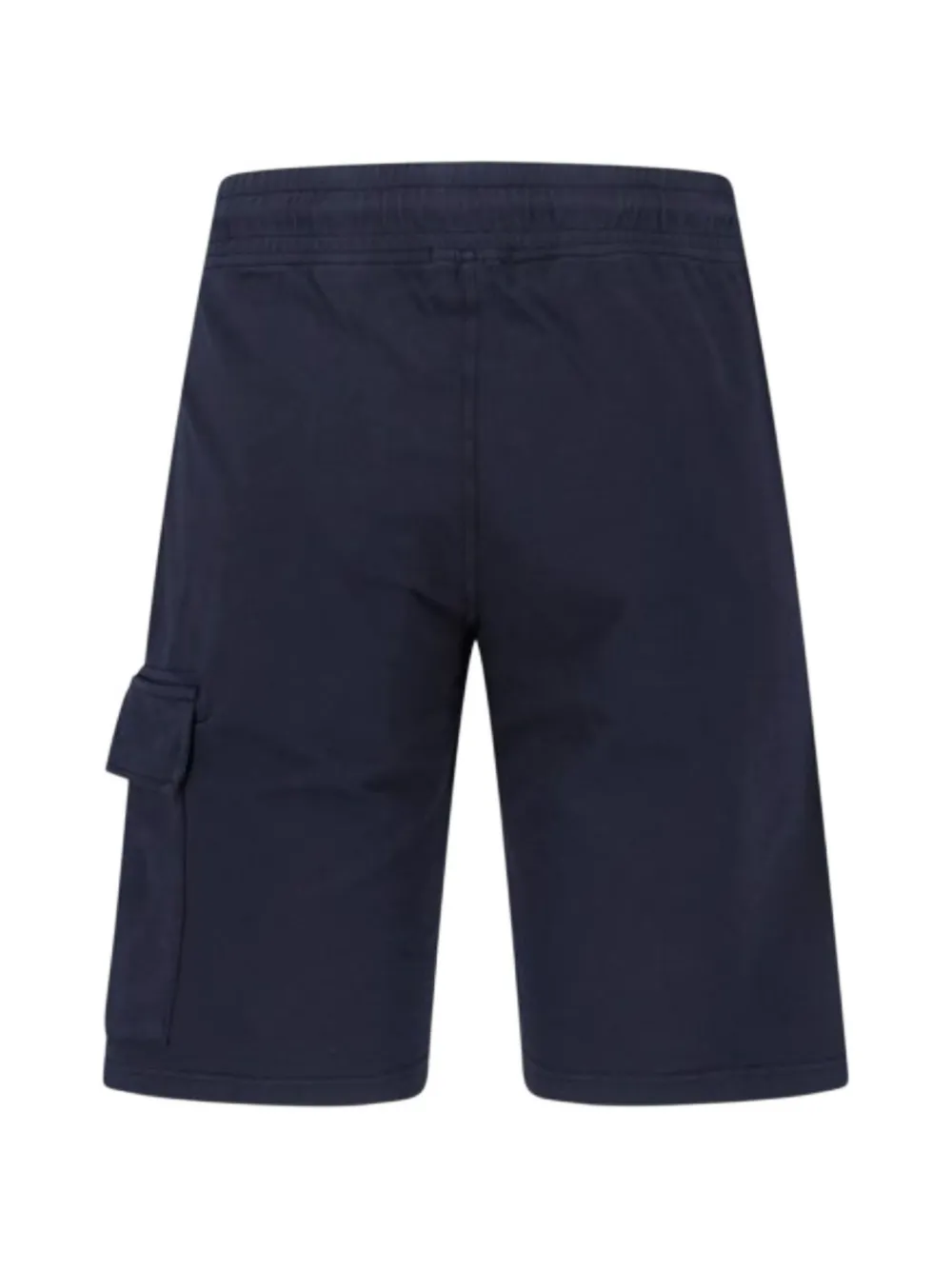 C.P. Company Fleece Lens cargo trainingsshorts Blauw
