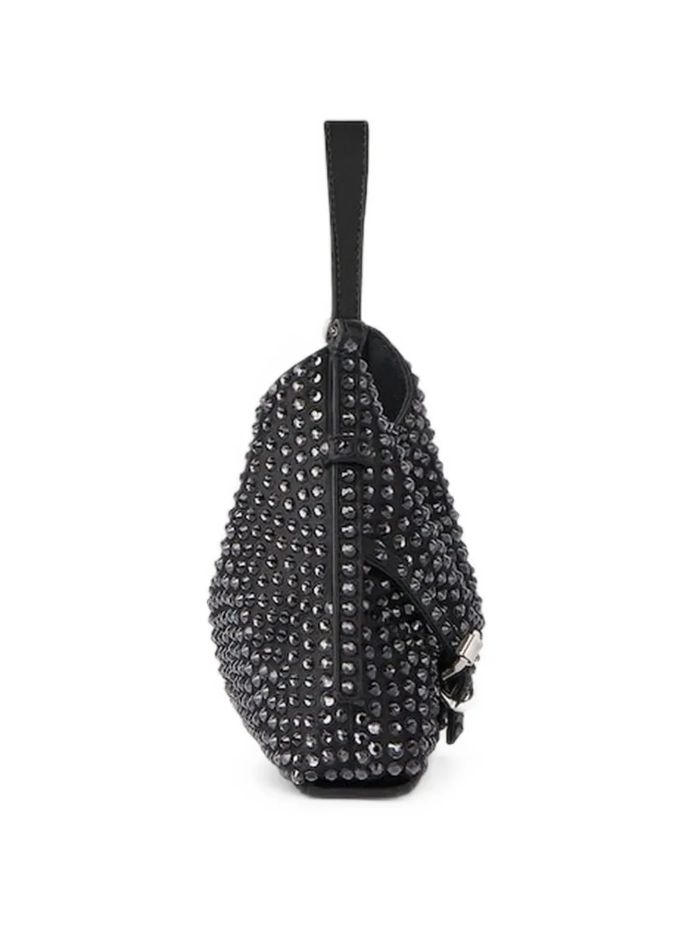 Givenchy Nano Voyou leren tas met stras Zwart