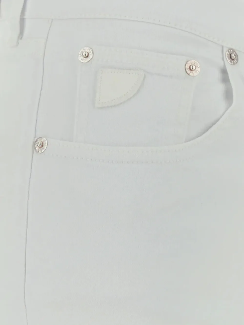  Iois Vaqueros Palas Con Cinco Bolsillos - Blanco 