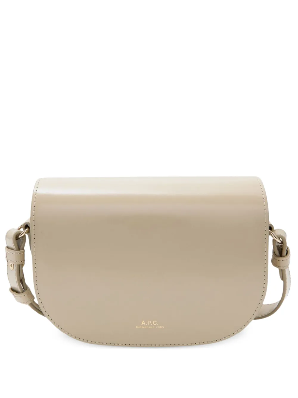 A.P.C. Borsa a spalla Saddle - Toni neutri