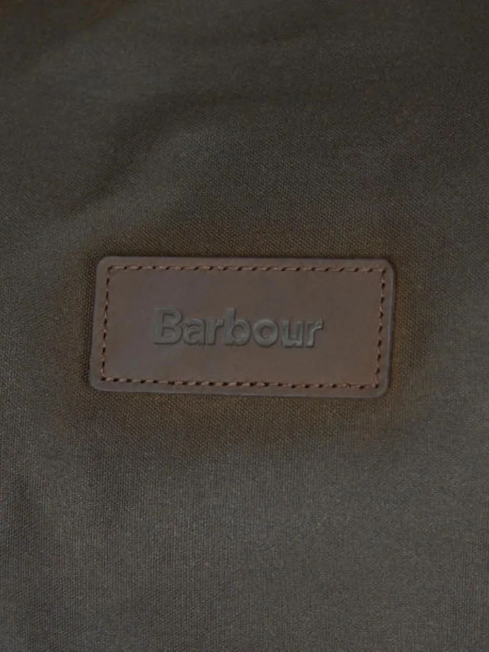 Barbour Gecoate katoenen duffeltas Groen