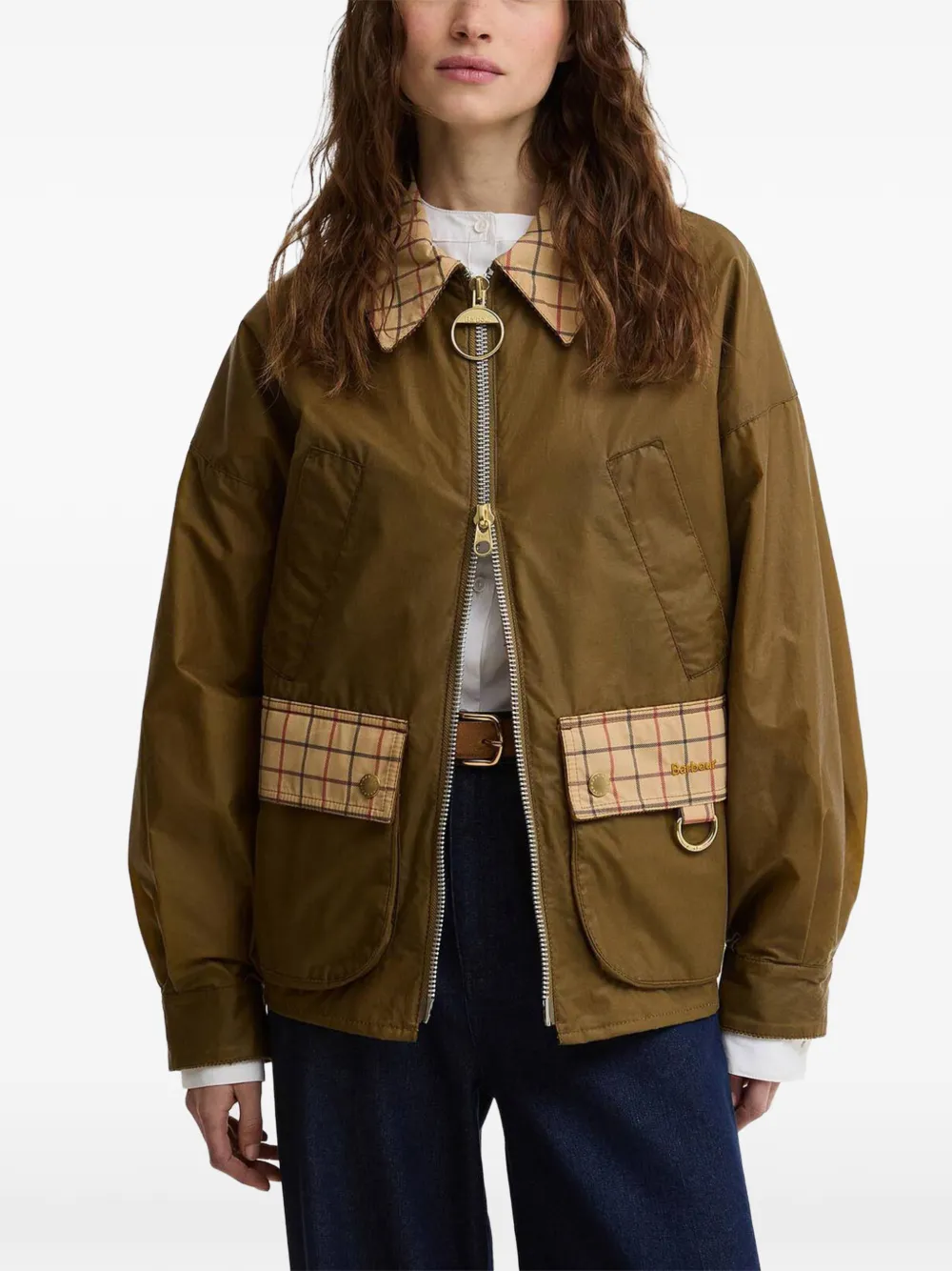  Barbour Launton Jacket - Green 