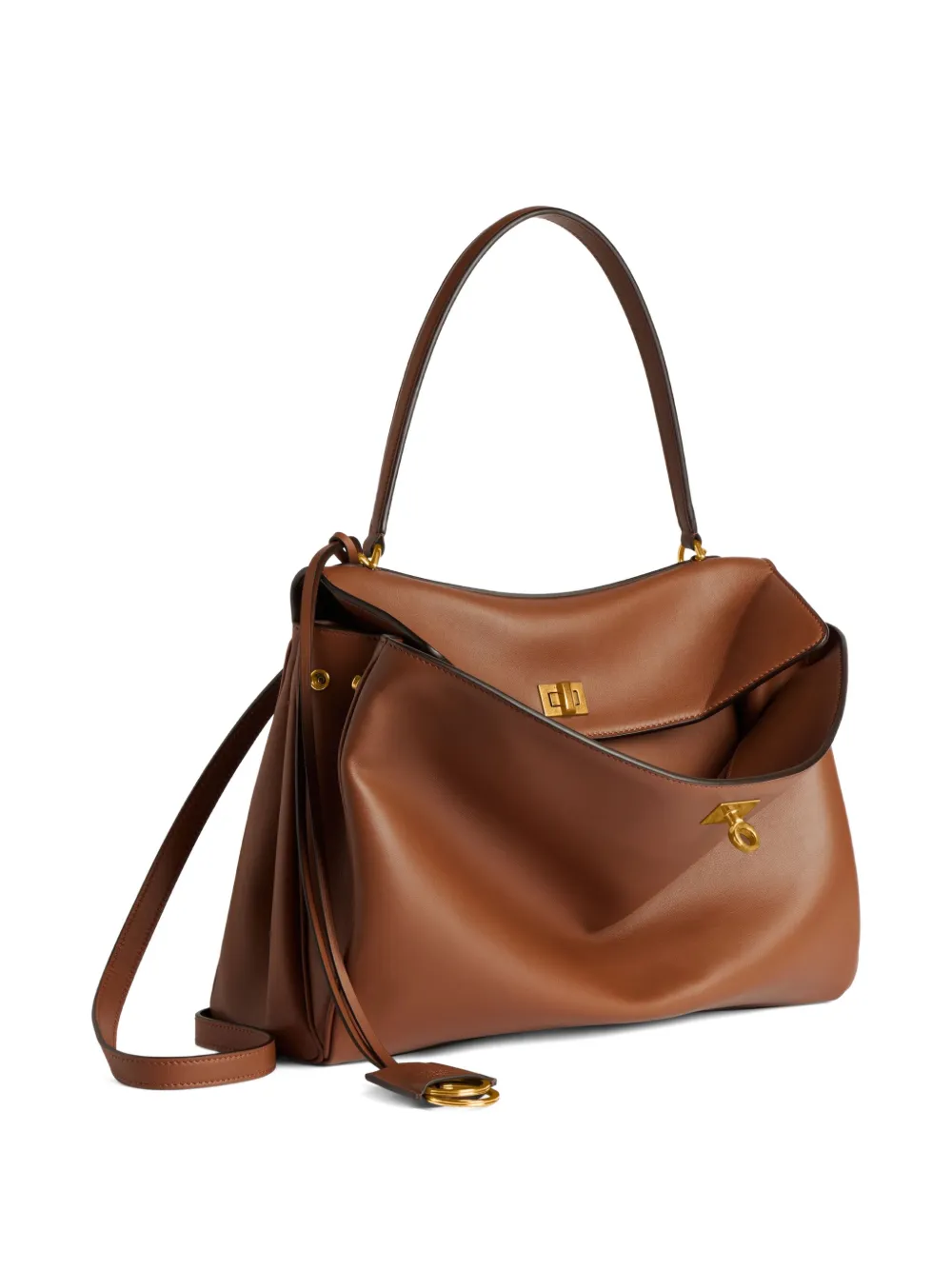medium Rodeo padlock-detail shoulder bag