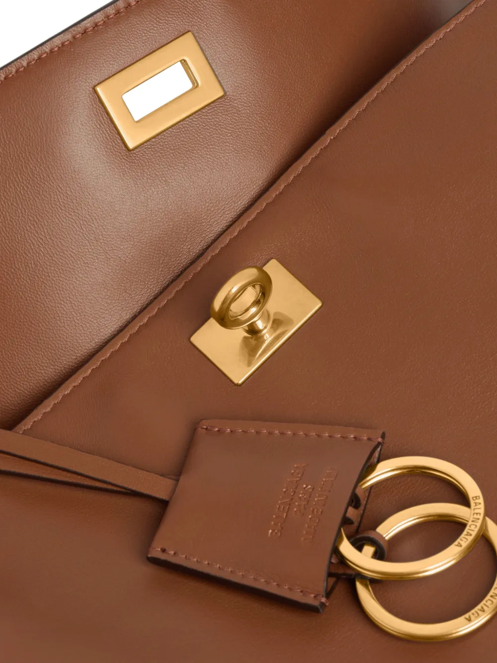 medium Rodeo padlock-detail shoulder bag