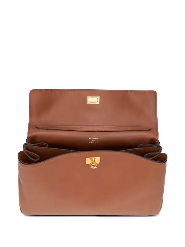 Balenciaga Medium Rodeo Shoulder Bag | Brown | FARFETCH