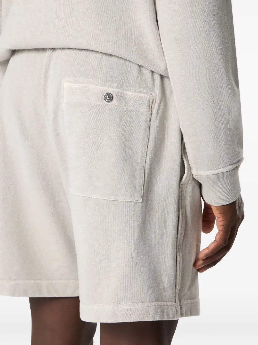  Stone Island Patch Pocket Shorts - Neutrals 