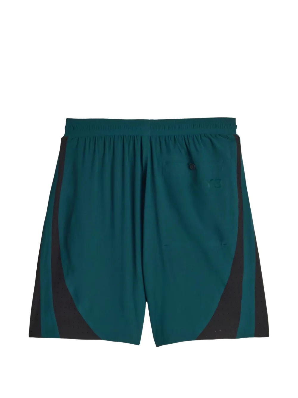 Y-3 ultralight woven shorts Groen
