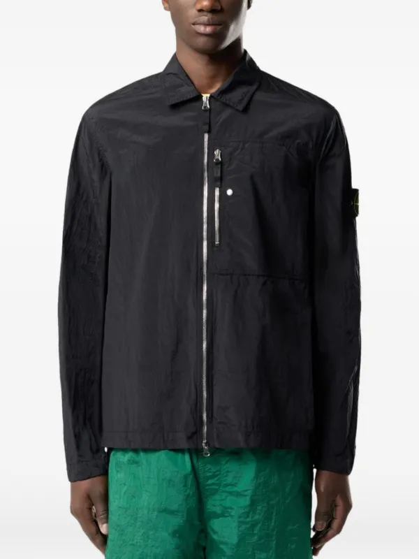 Stone Island 1200038 Nylon Metal in Econyl® regular-fit Overshirt