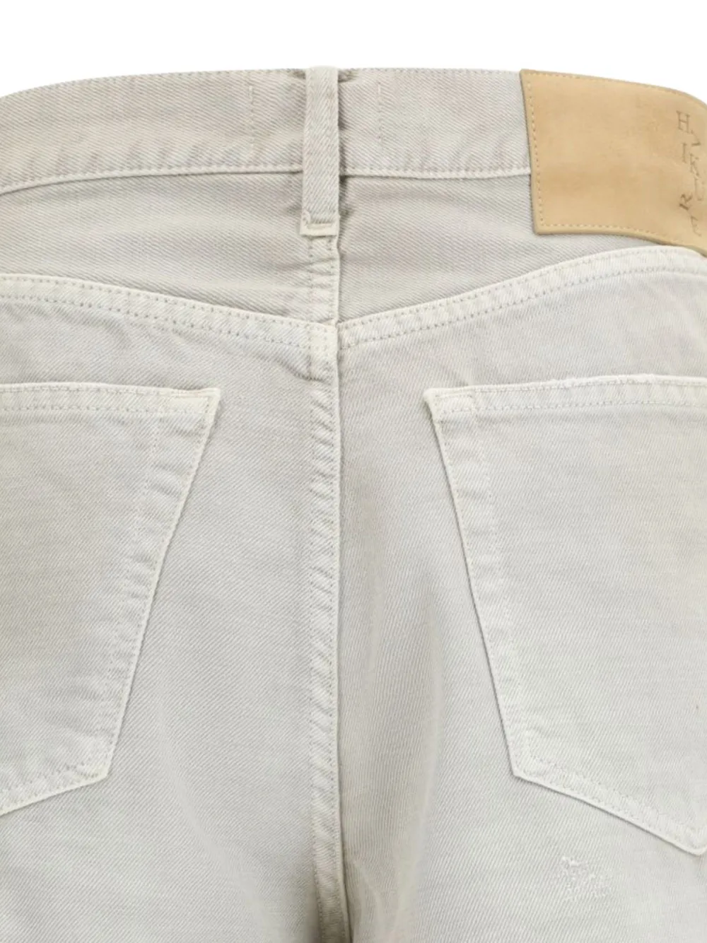  Haikure Logo-patch Jeans - Neutrals 