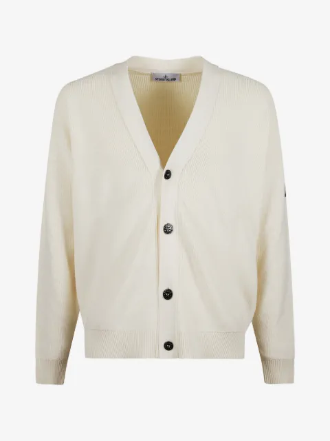 Stone Island cardigan à boutonnière sur le devant
