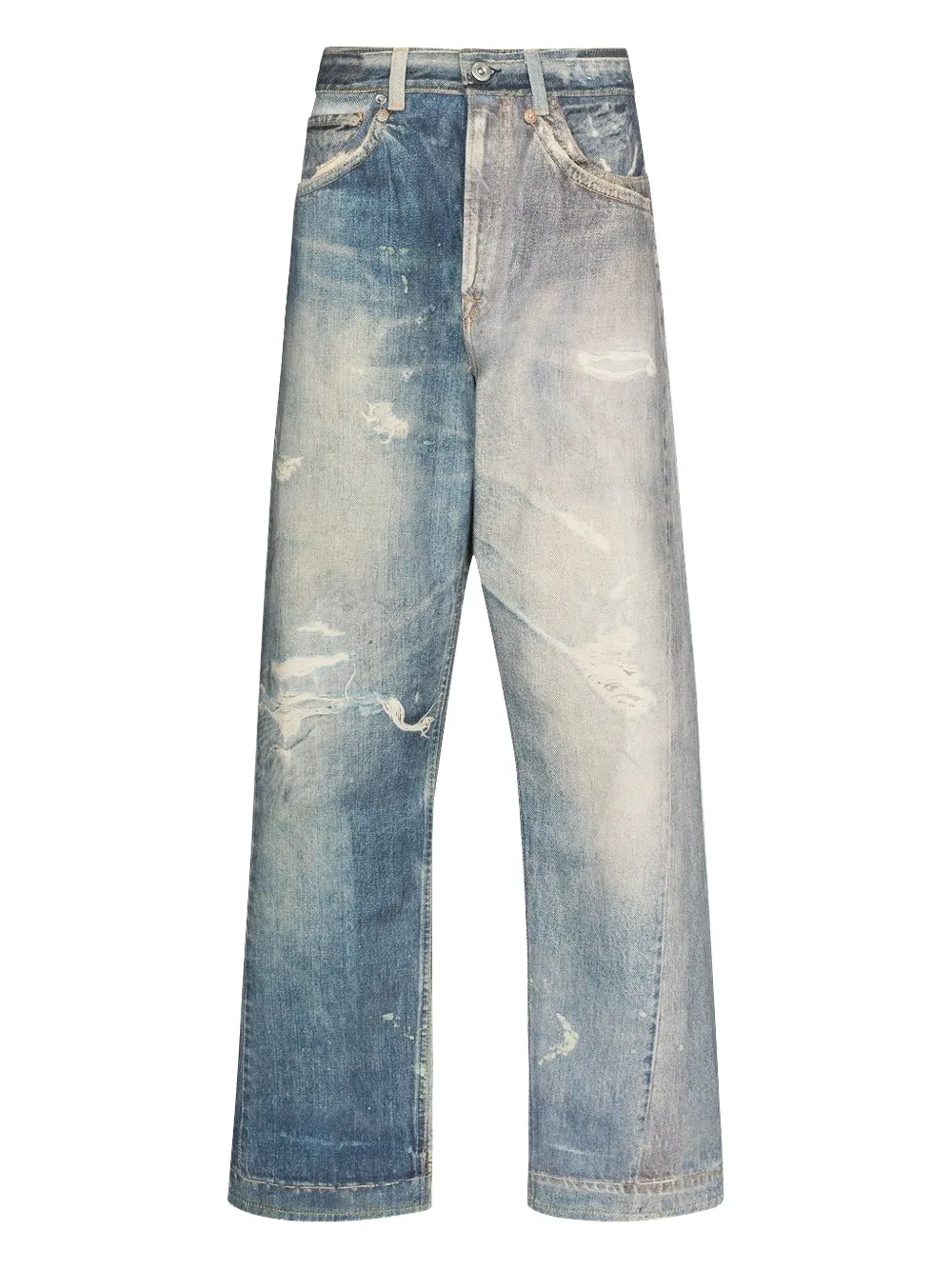 OUR LEGACY distressed jeans - Blu