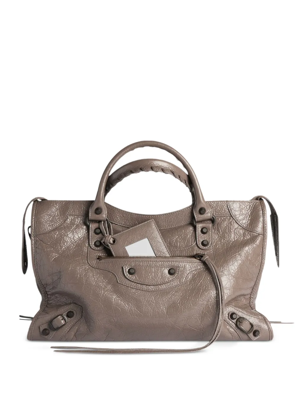 Balenciaga Borsa tote Le City media in pelle - Grigio
