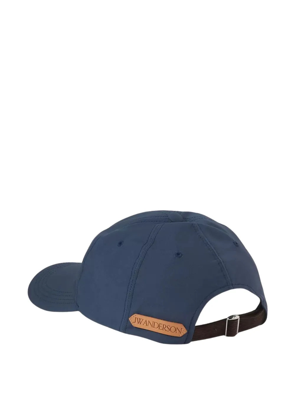 JW Anderson logo-embroidered baseball cap - Blauw