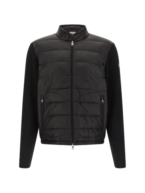 Moncler zip panelled sweater