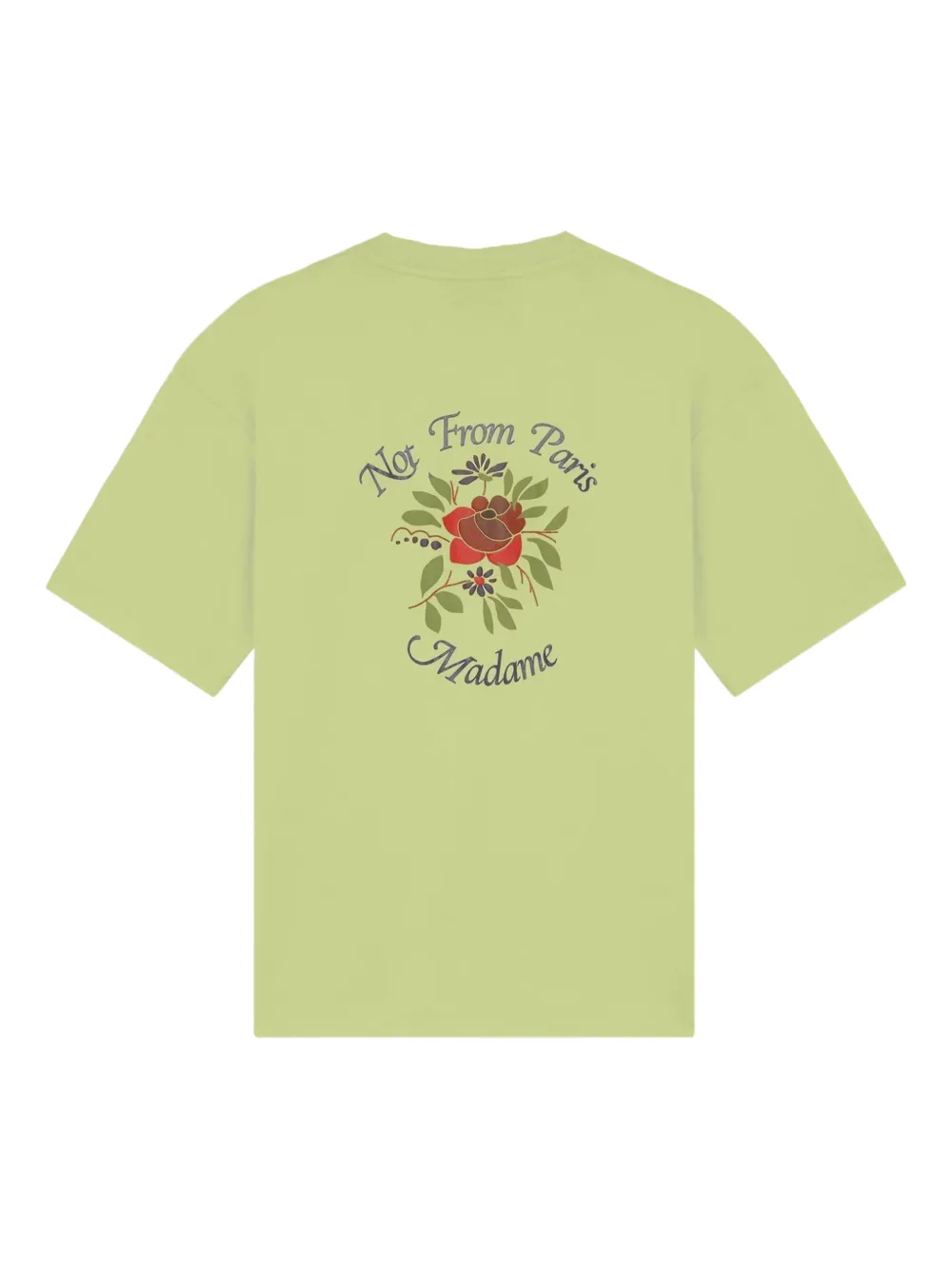 Drôle De Monsieur T-shirt met bloemenprint Groen