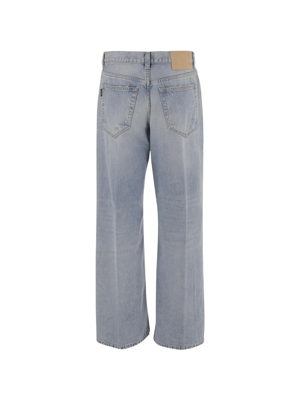 Haikure Winny gerafelde jeans Blauw