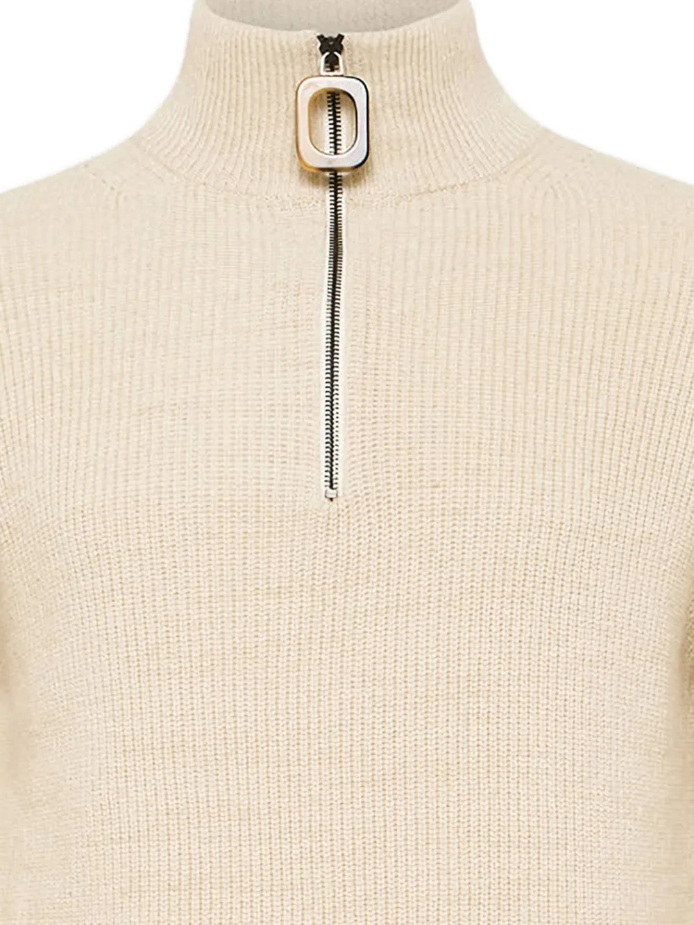 JW Anderson Trui met rits Beige