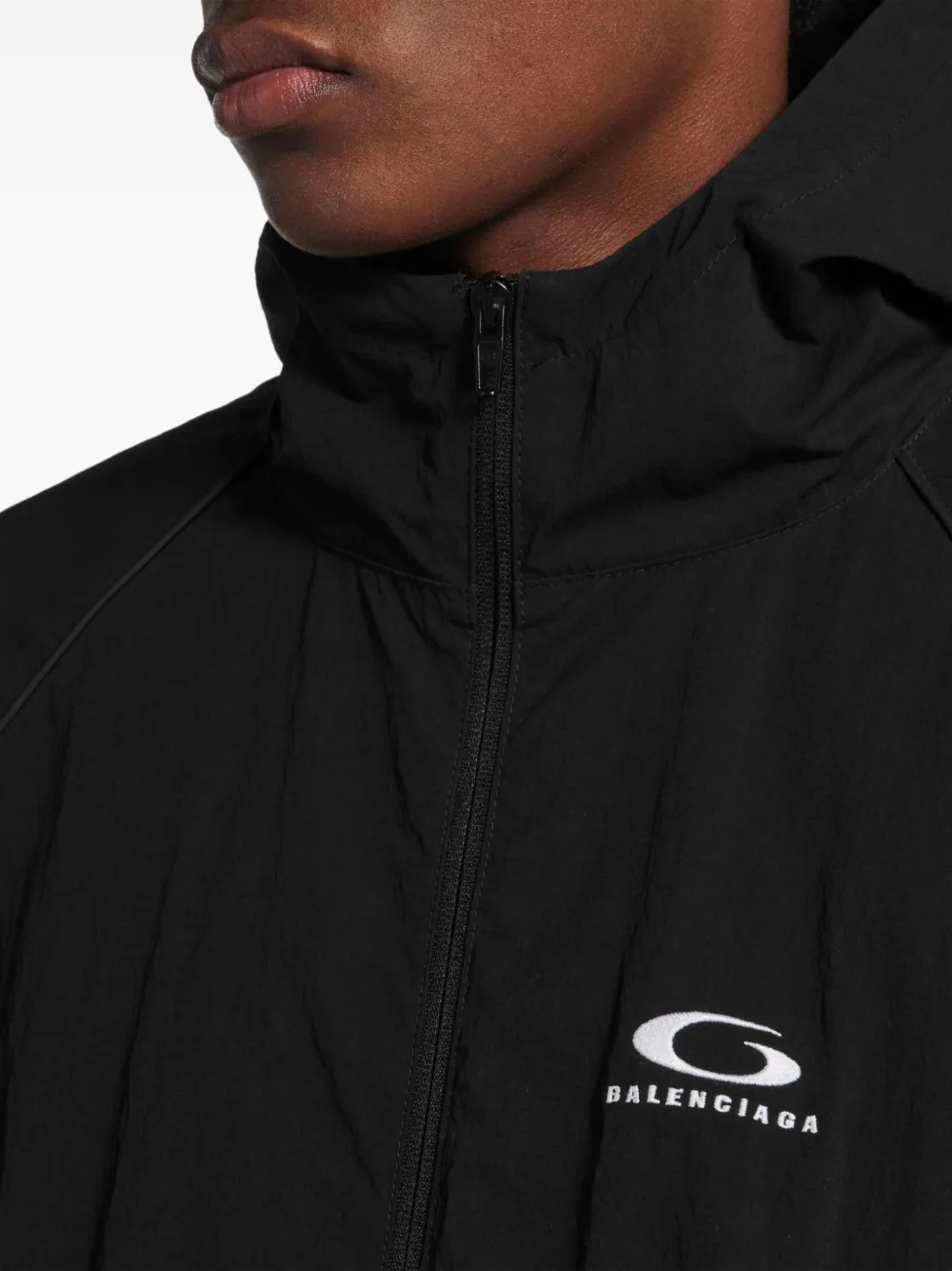 Balenciaga Jack met capuchon Zwart
